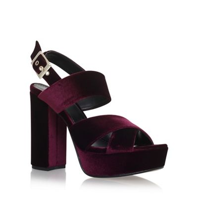 Carvela Red 'Gorgeous' high heel sandals
